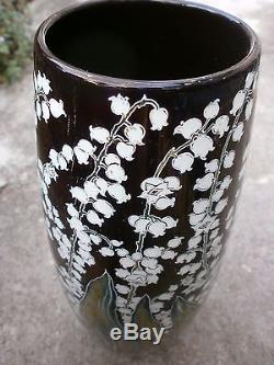 ZSOLNAY vase 1898 art nouveau jugendstil muguet pecs vaza antique pottery
