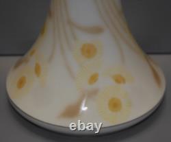 -manufacture Nationale De Sevres Vase Piriforme Asteracees 1898 Art Nouveau D