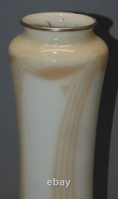 -manufacture Nationale De Sevres Vase Piriforme Asteracees 1898 Art Nouveau D