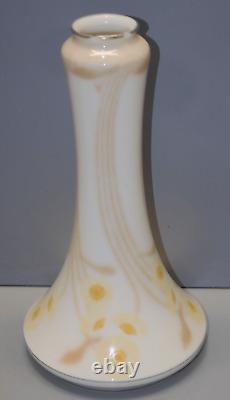 -manufacture Nationale De Sevres Vase Piriforme Asteracees 1898 Art Nouveau D