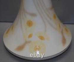 -manufacture Nationale De Sevres Vase Piriforme Asteracees 1898 Art Nouveau D