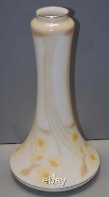 -manufacture Nationale De Sevres Vase Piriforme Asteracees 1898 Art Nouveau D