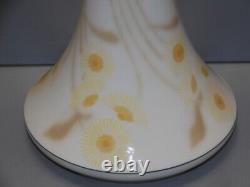 -manufacture Nationale De Sevres Vase Piriforme Asteracees 1898 Art Nouveau D
