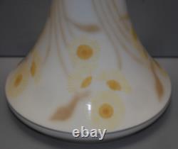 -manufacture Nationale De Sevres Vase Piriforme Asteracees 1898 Art Nouveau D